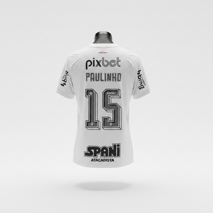 2023-2024 Corinthians Paulinho HOME Kit Soccer Jersey Football Shirt Nike Large Authentic