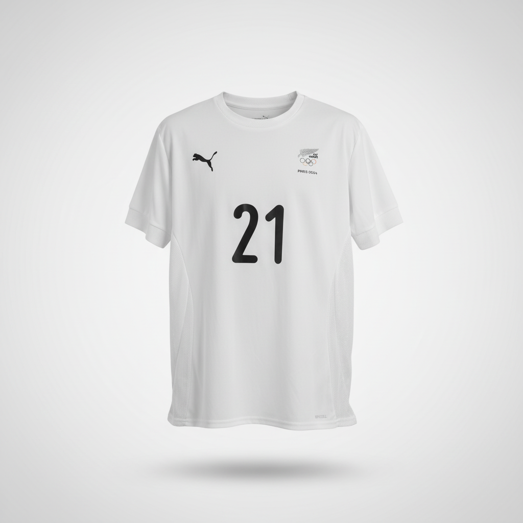 2024-2025 New Zealand Bayliss HOME Kit Soccer Jersey Shirt Puma Large Authentic