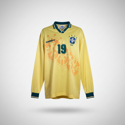 1994-1996 Brazil (CBF) HOME Kit Soccer Umbro XL Authentic