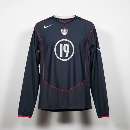 2004-2006 United States (USA) AWAY Kit Soccer Jersey Shirt Nike Large Authentic