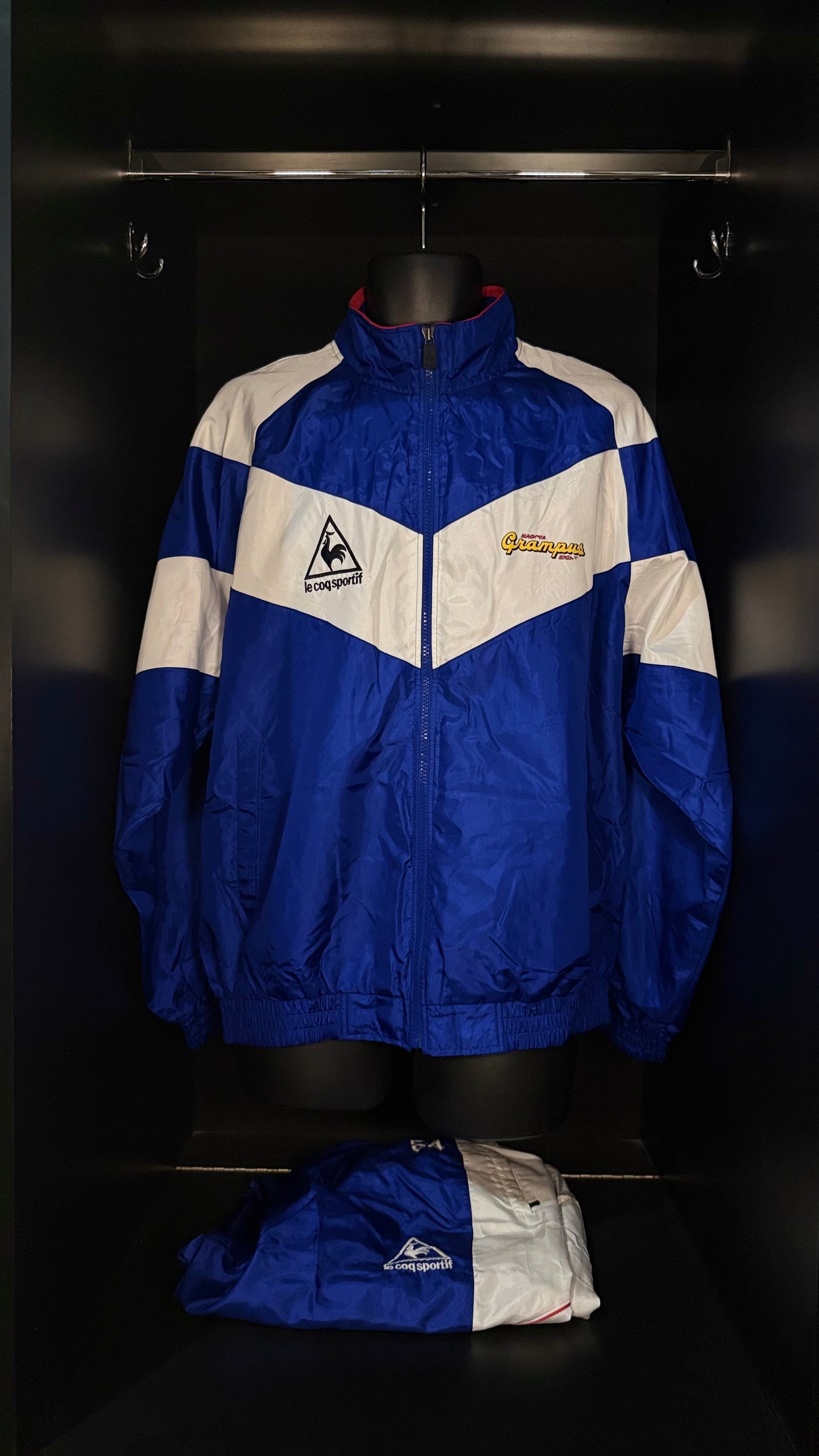 1997-1998 Nagoya Grampus TRACKSUIT Soccer Jersey Football Shirt Le coq Sportif XL Authentic