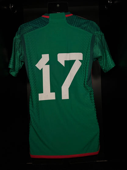2022-2023 Mexico HOME Kit Soccer Jersey Shirt adidas Small Authentic