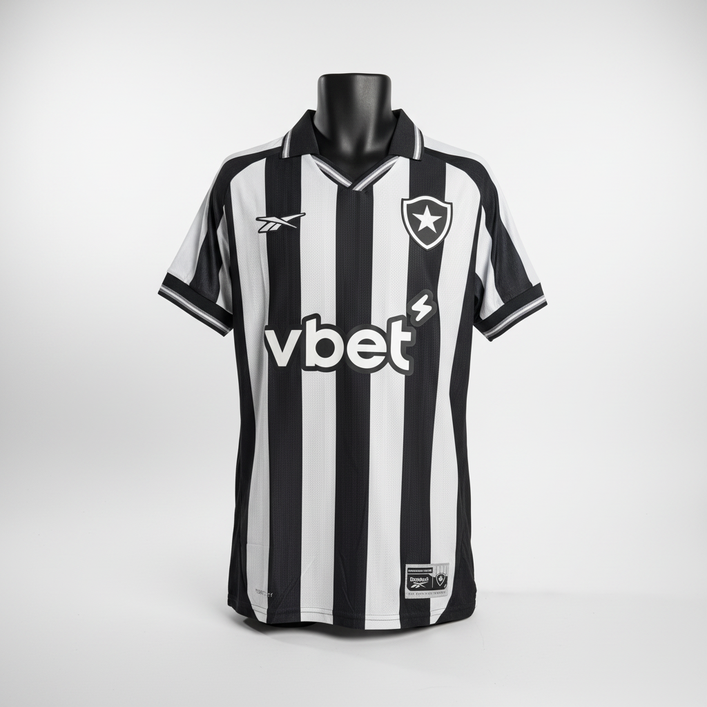 2025-2026 Botafogo HOME Kit Soccer Jersey Football Kit Reebook Large Authentic