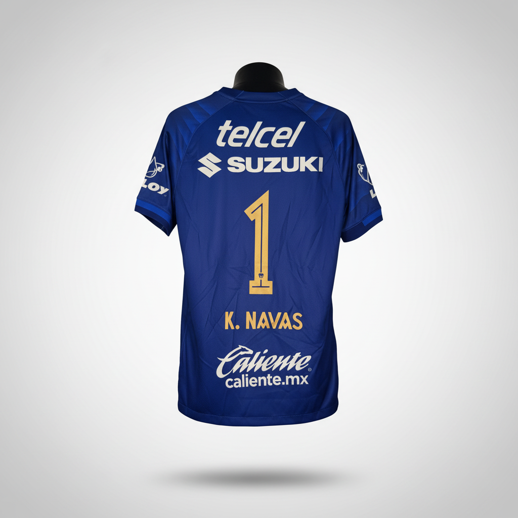 2025-2026 Pumas UNAM K.Navas AWAY Kit Soccer Jersey Football Shirt Nike Large Authentic