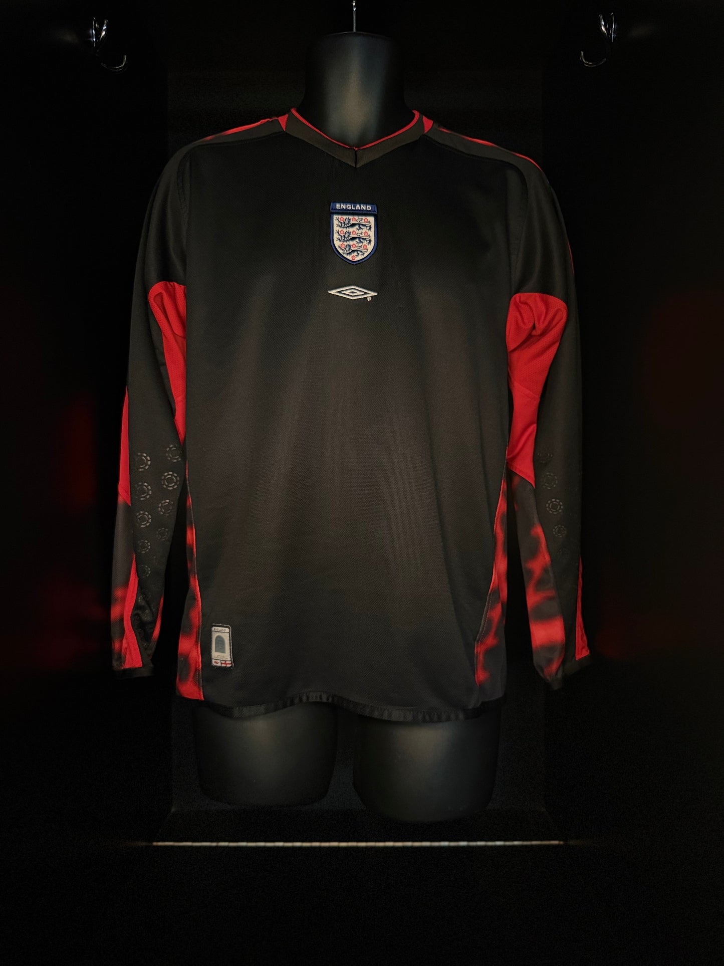 2004-2005 England GK Kit Soccer Jersey Shirt Umbro Youth Large Authentic