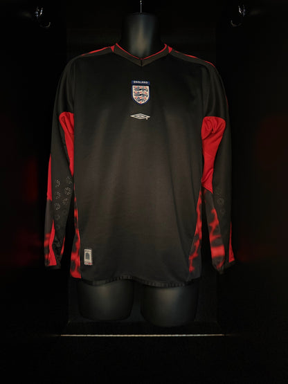 2004-2005 England GK Kit Soccer Jersey Shirt Umbro Youth Large Authentic