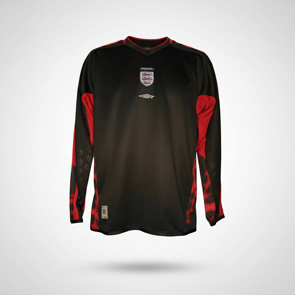 2004-2005 England GK Kit Soccer Jersey Shirt Umbro Youth Large Authentic