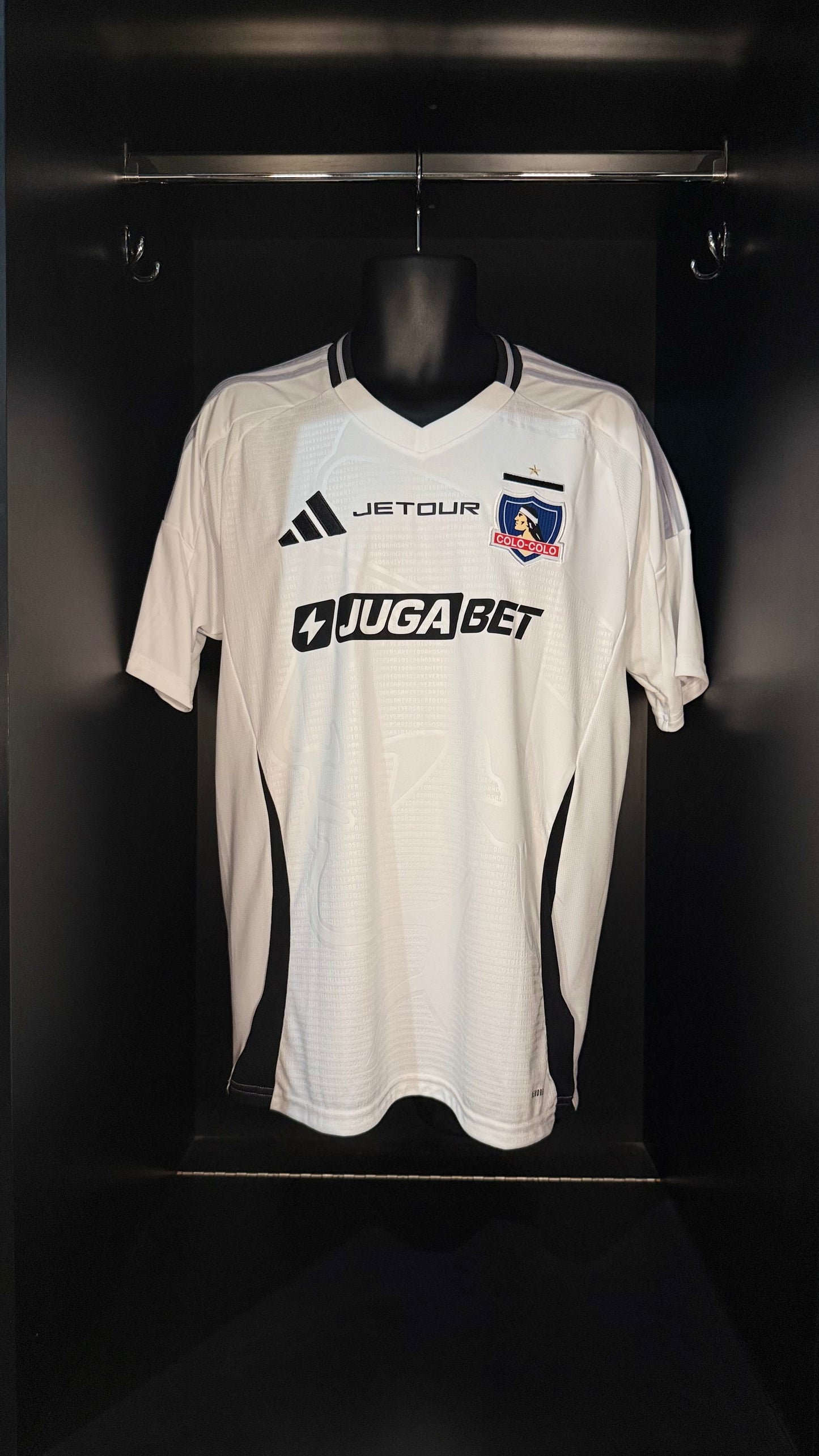 2025-2026 Colo Colo Vidal HOME Kit Soccer Jersey Football Shirt adidas Large Authentic