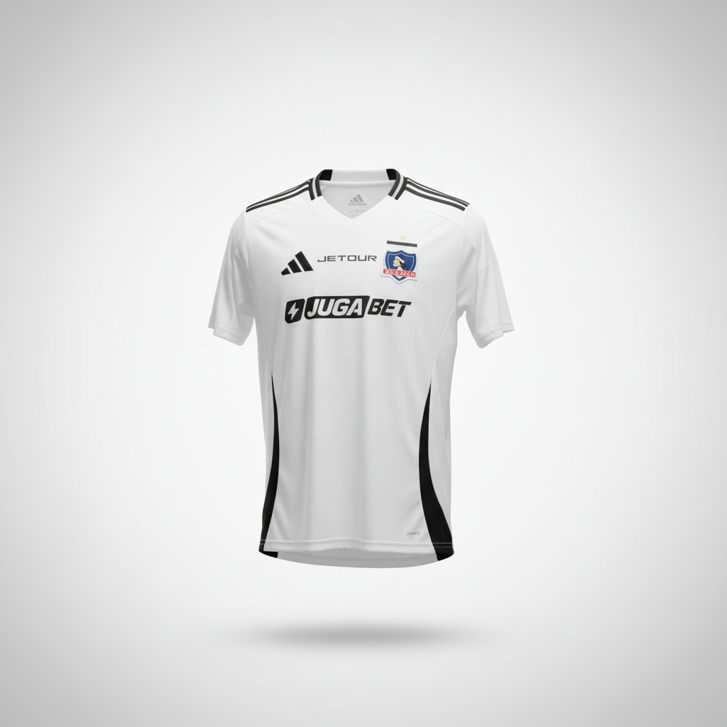 2025-2026 Colo Colo Vidal HOME Kit Soccer Jersey Football Shirt adidas Large Authentic