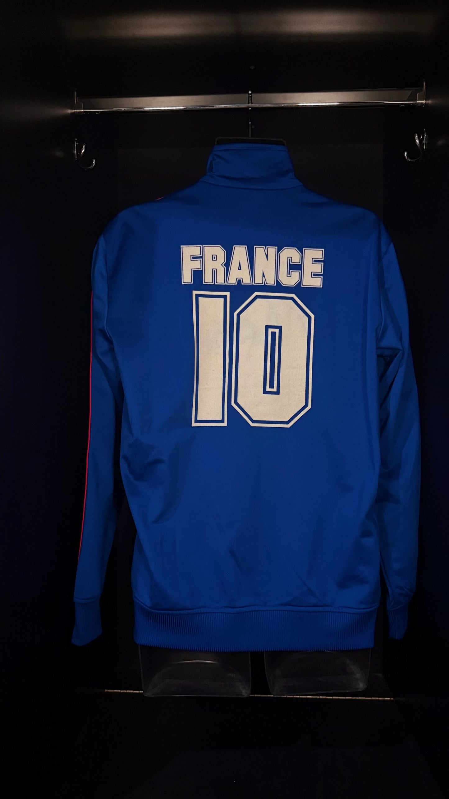 2010-2011 France Track JACKET "Country Colors" Soccer Jersey Football Shirt adidas Medium Authentic
