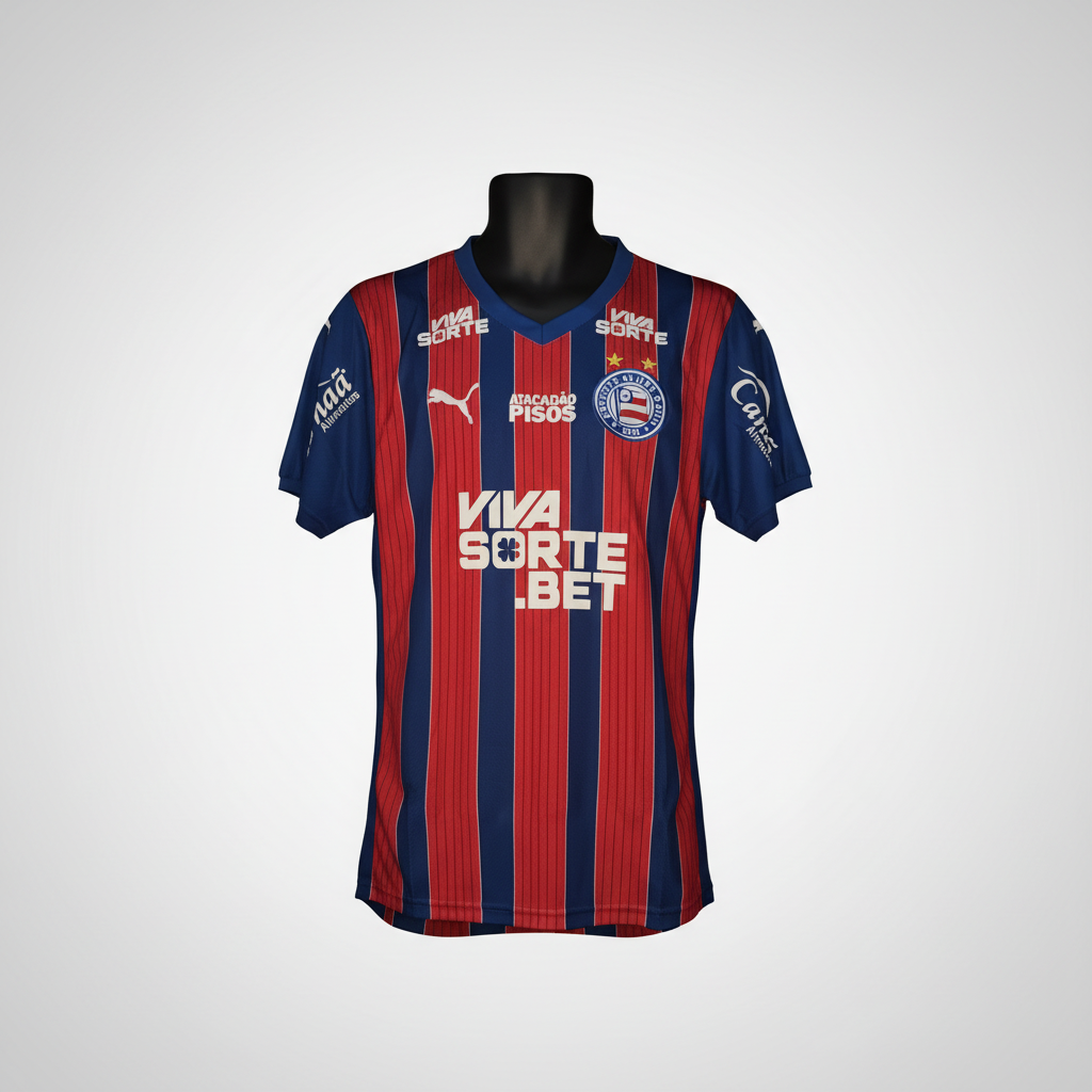 2025-2026 Esporte Clube Bahia Cauly AWAY Kit Soccer Jersey Football Shirt Puma Medium Authentic