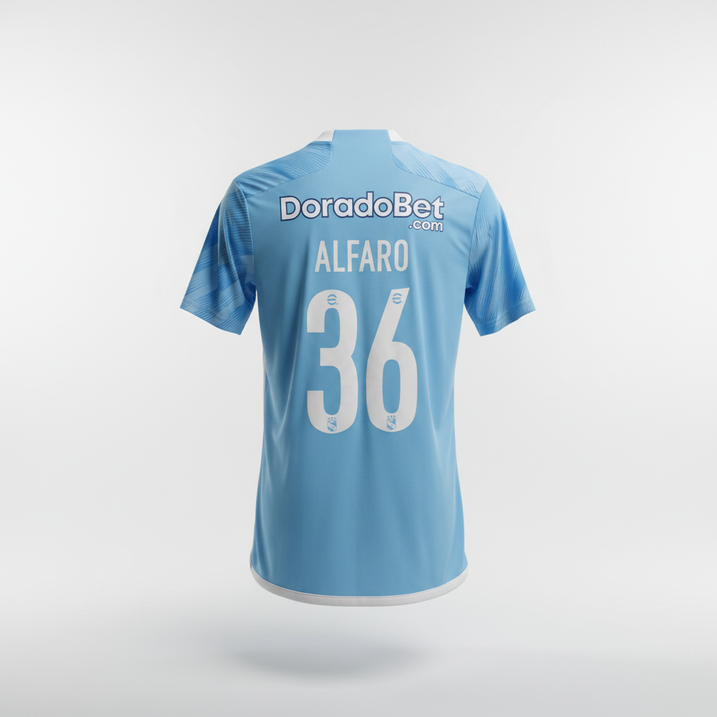 2023-2024 Sporting Cristal Alfaro HOME Kit Soccer Jersey Football Shirt adidas Small Authentic