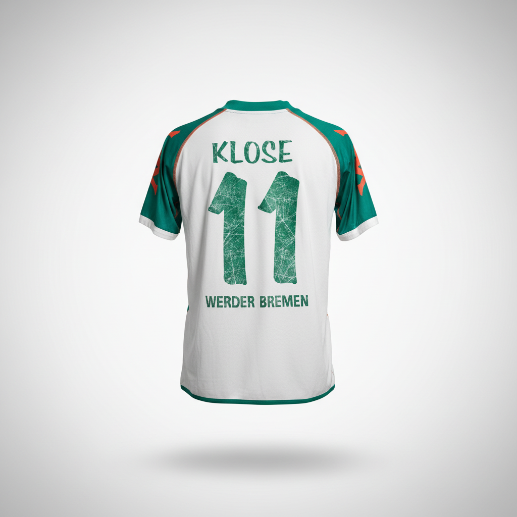 2007-2008 Werder Bremen THIRD Kit Soccer Jersey Football Shirt Kappa Medium Authentic