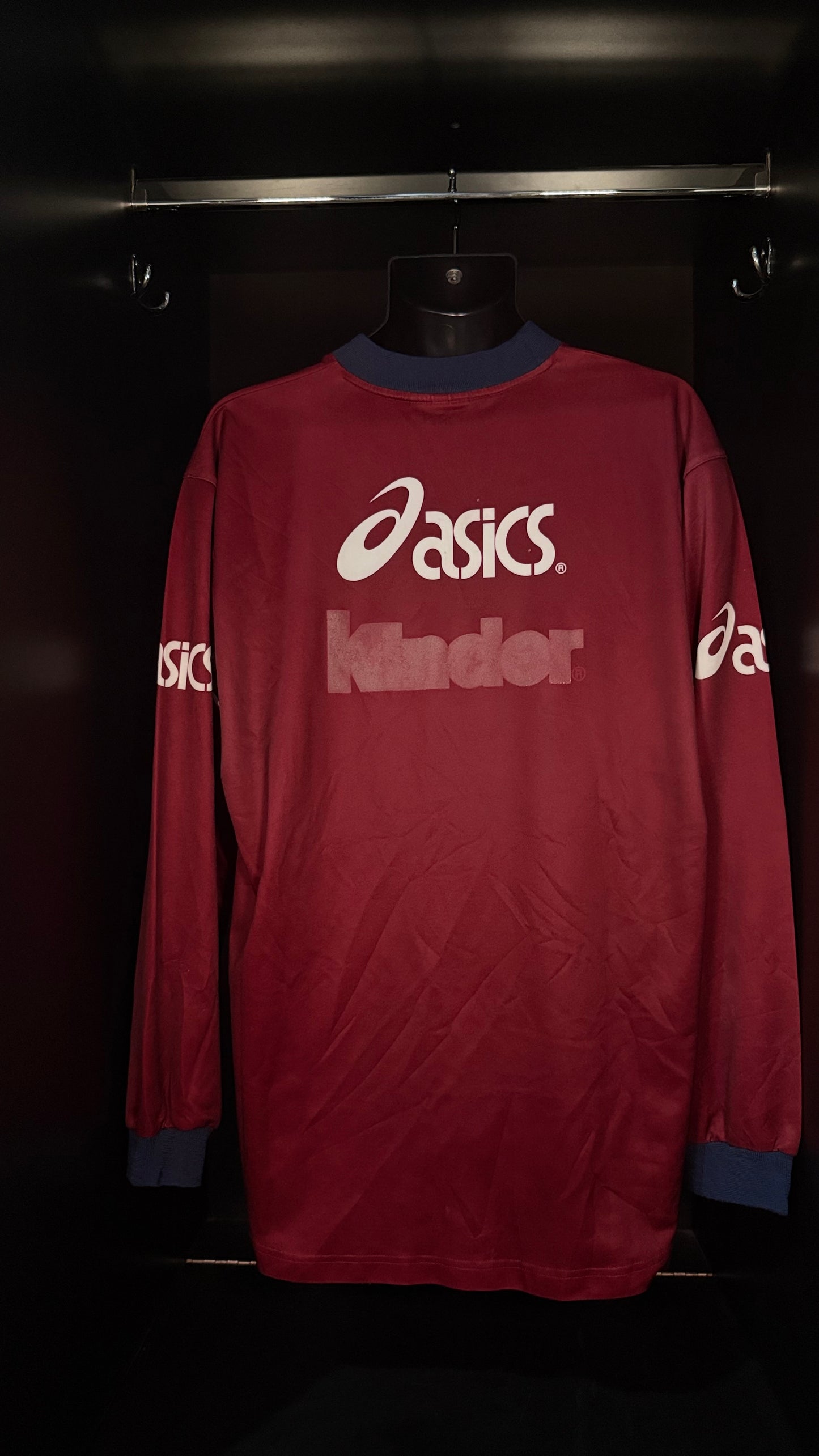 2001-2002 Torino FC TRAINING Kit Soccer Jersey Football Shirt Asics XL Authentic
