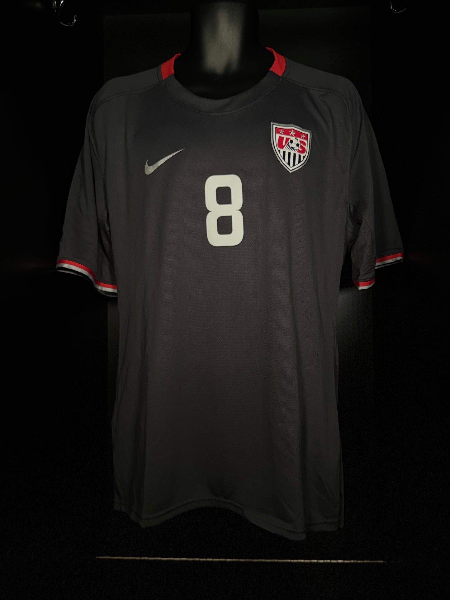 2008-2009 United States (USA) Dempsey AWAY Kit Soccer Jersey Shirt Nike XL Authentic