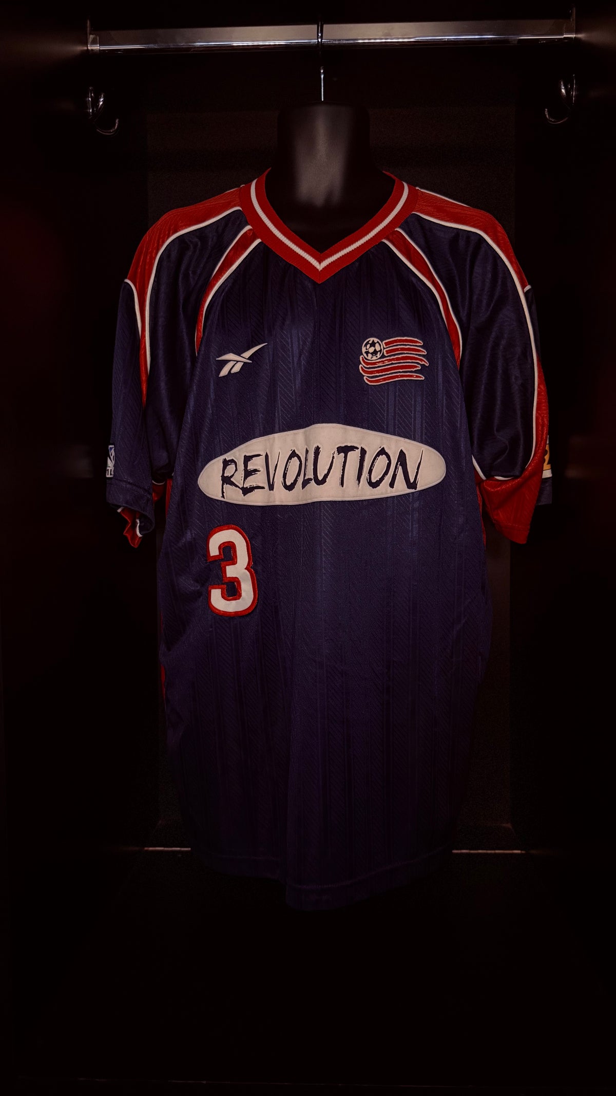 1997-1998 New England Revolution Bliss HOME Kit Soccer Jersey Football Shirt Reebok XL