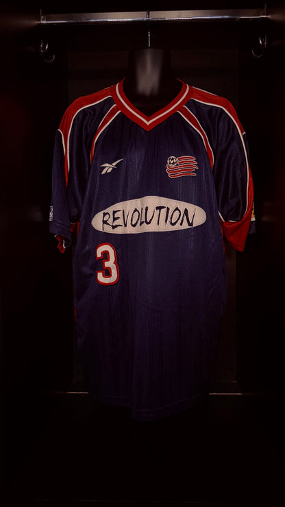 1997-1998 New England Revolution Bliss HOME Kit Soccer Jersey Football Shirt Reebok XL