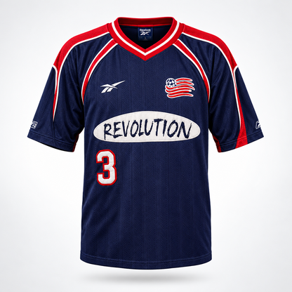 1997-1998 New England Revolution Bliss HOME Kit Soccer Jersey Football Shirt Reebok XL