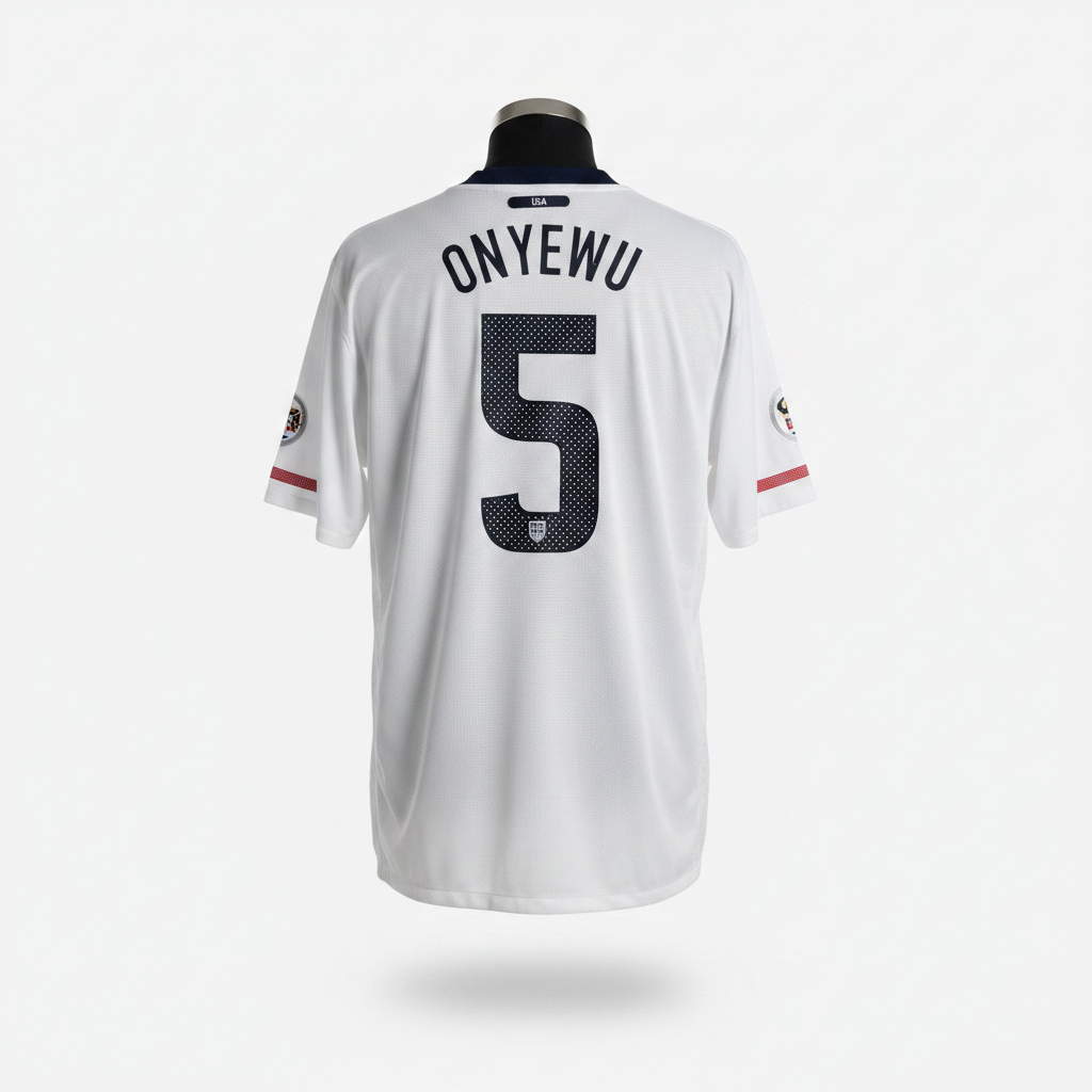 2010-2011 United States (USA) Onyewu HOME Kit Soccer Jersey Football Shirt Nike XXL Authentic