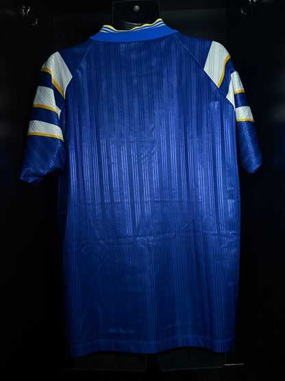 1996-1997 Sweden AWAY Kit Soccer Jersey Shirt adidas Large Authentic