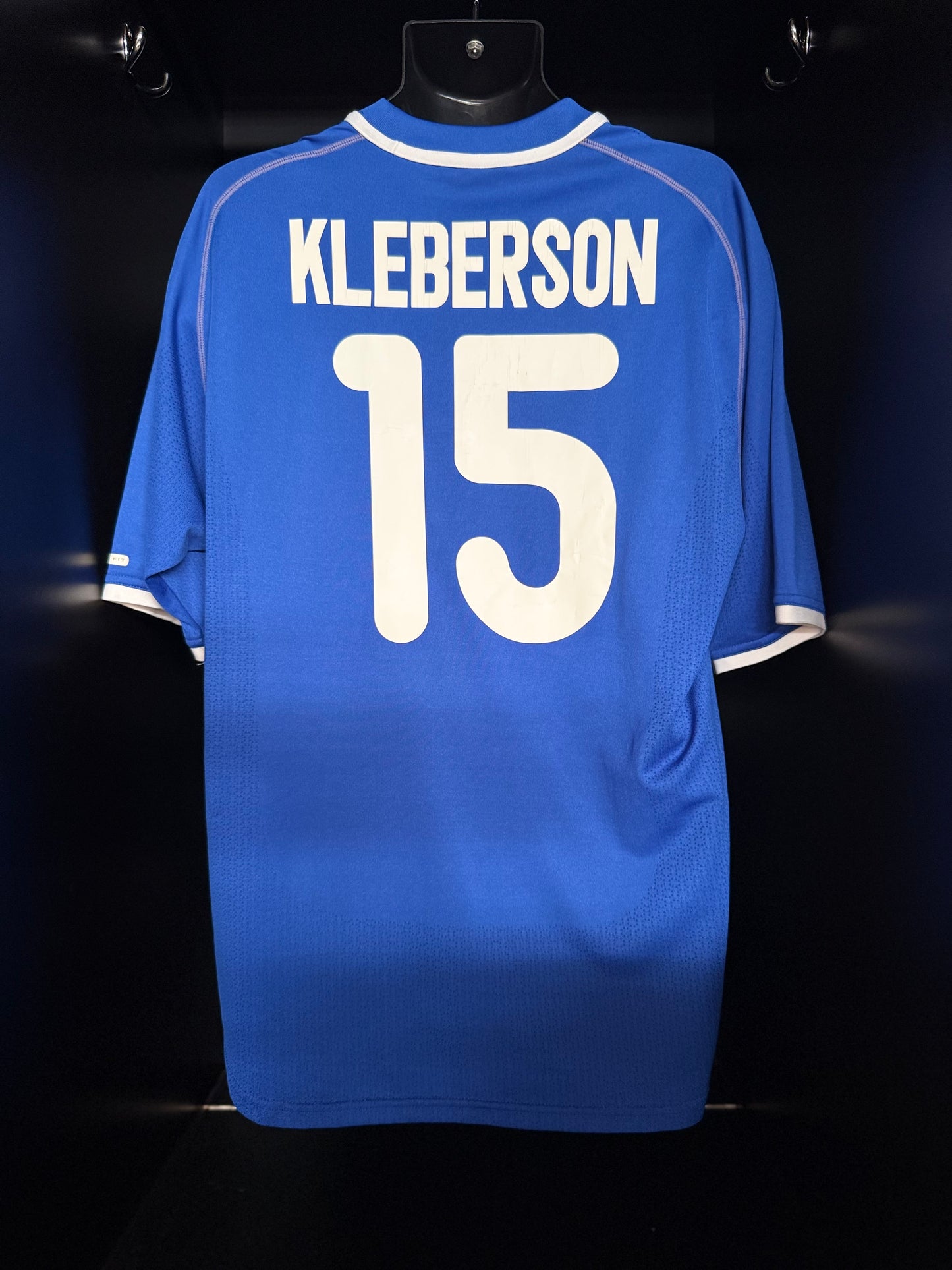 2000-2002 Brazil (CBF) Kleberson AWAY Kit - Soccer Jersey Football Shirt Nike Large Authentic