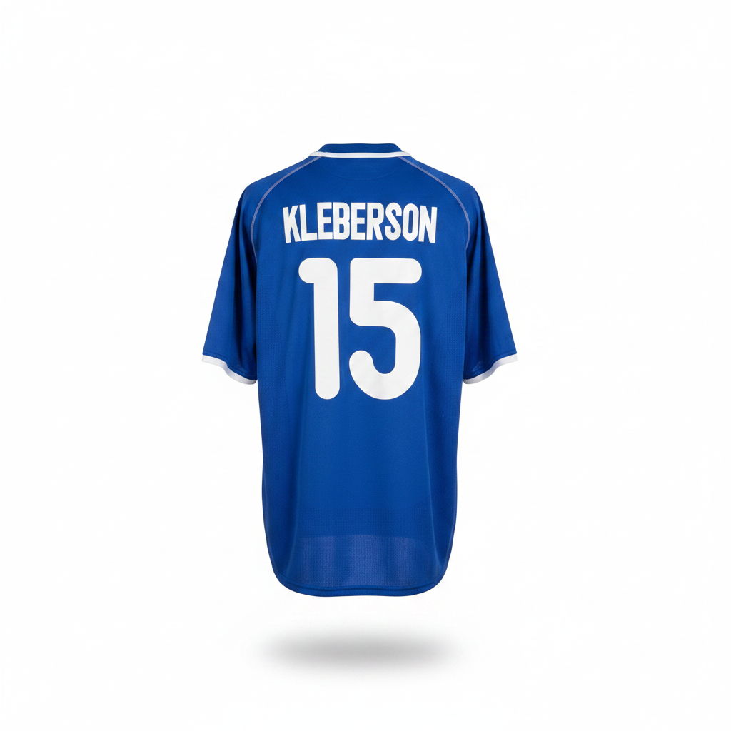 2000-2002 Brazil (CBF) Kleberson AWAY Kit - Soccer Jersey Football Shirt Nike Large Authentic
