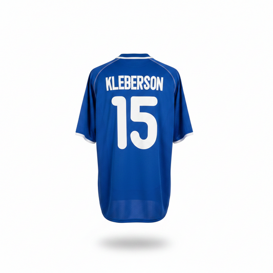 2000-2002 Brazil (CBF) Kleberson AWAY Kit - Soccer Jersey Football Shirt Nike Large Authentic