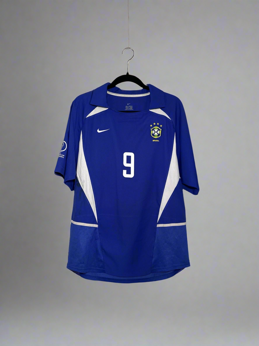 Brazil Ronaldo #9 - Nike - 2002/2003 - AWAY Kit