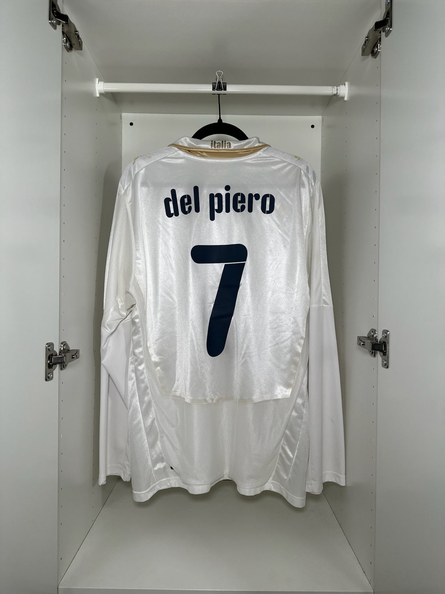 Italy Del Piero #7 - Puma - 2008/2009 - AWAY Kit