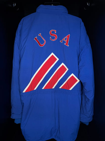 1992-1994 United States (USA) JACKET COAT Soccer adidas Large Authentic