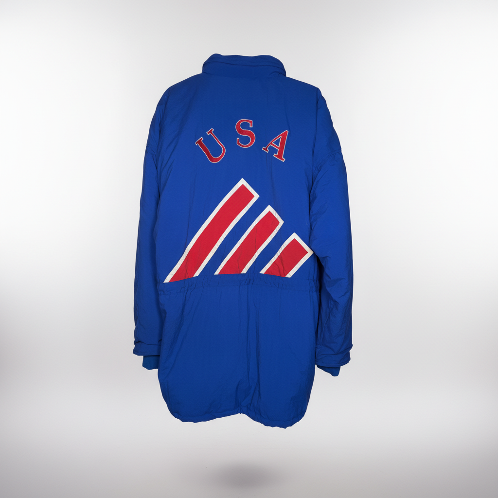 1992-1994 United States (USA) JACKET COAT Soccer adidas Large Authentic