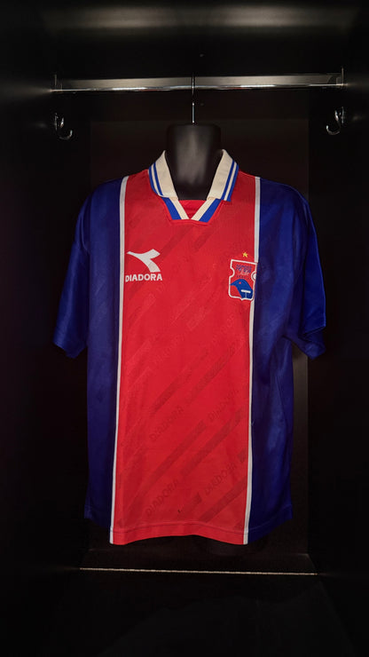1997-1998 Paraná Clube THIRD Kit Soccer Jersey Football Shirt Diadora Large Authentic