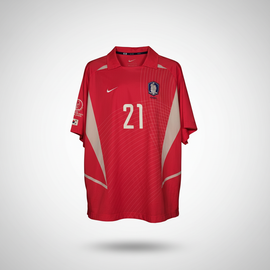 2002-2003 South Korea J S Park HOME Kit Soccer Jersey Shirt Nike XL Authentic