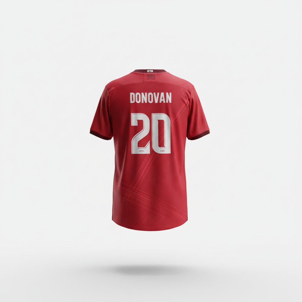 2025-2026 North Carolina Donovan AWAY Kit Soccer Jersey Shirt Charly Large Authentic