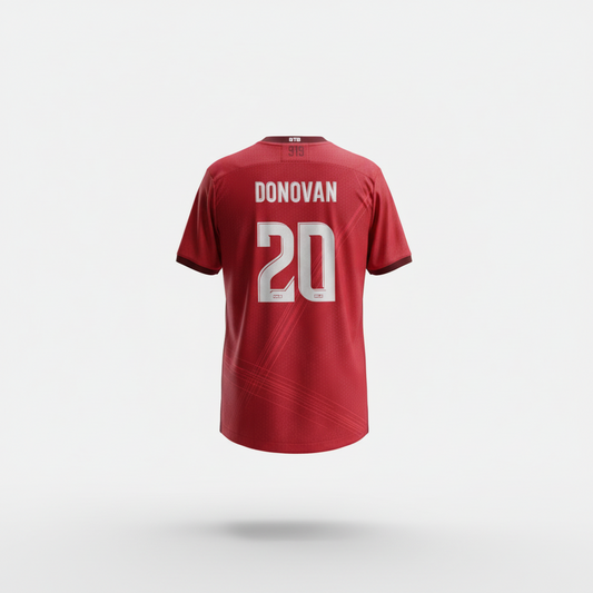 2025-2026 North Carolina Donovan AWAY Kit Soccer Jersey Shirt Charly Large Authentic