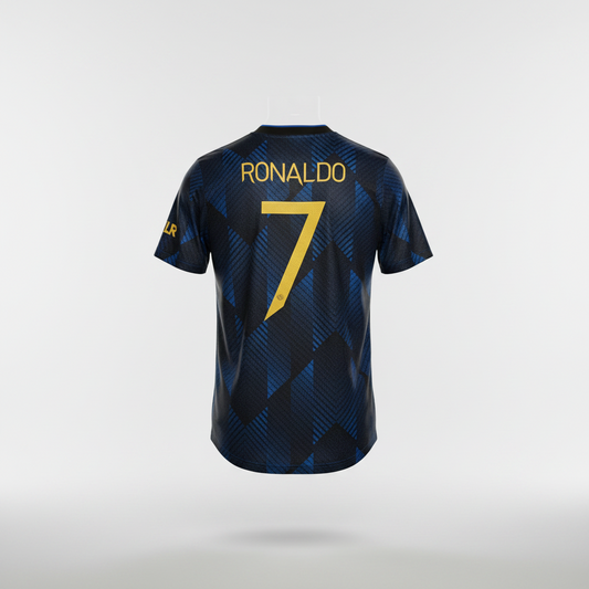 2021-2022 Manchester United Ronaldo THIRD Kit Soccer Jersey Football Shirt adidas Large Authentic
