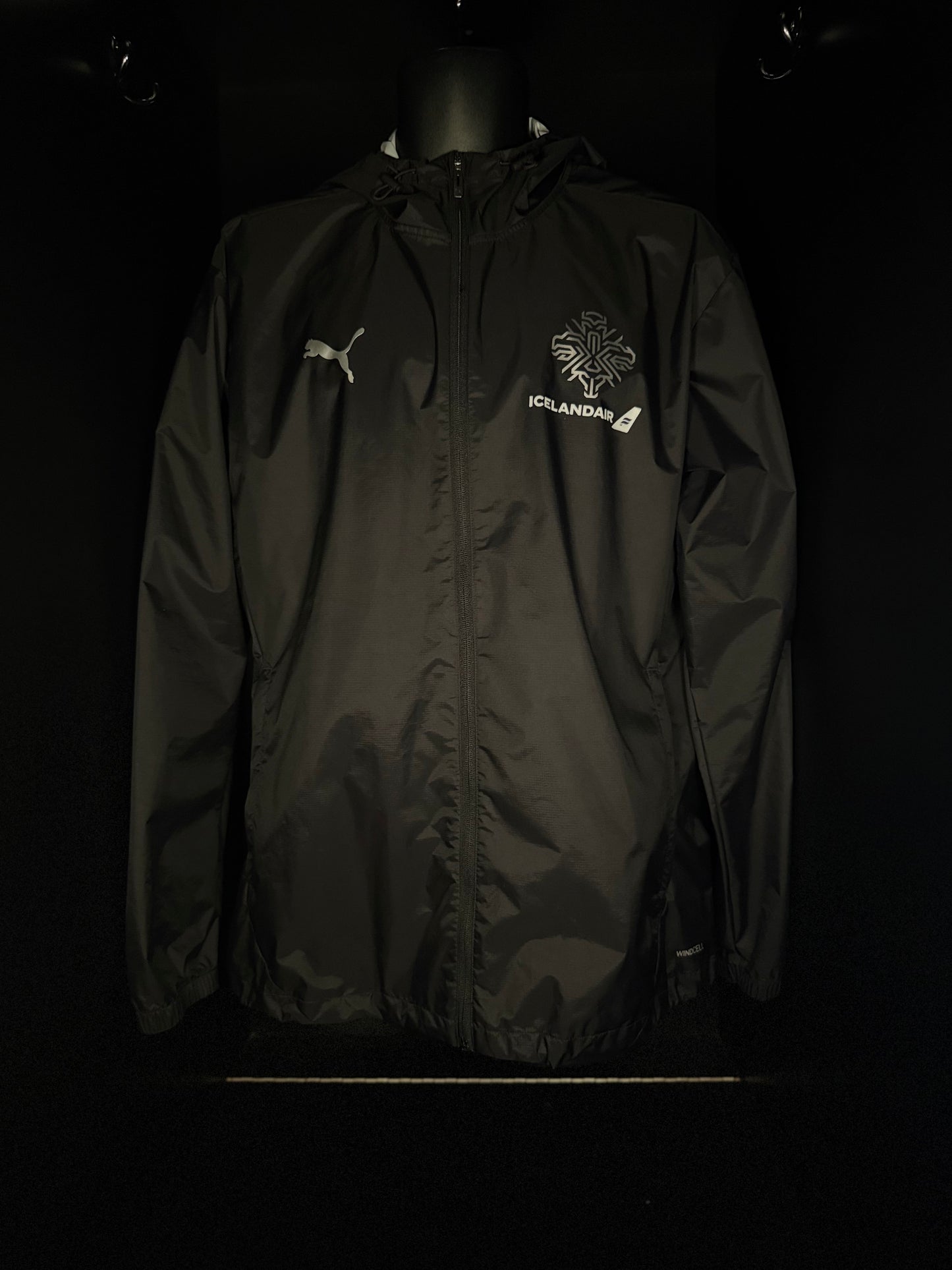2024-2025 Iceland Staff JACKET Soccer Jersey Shirt adidas Large Authentic