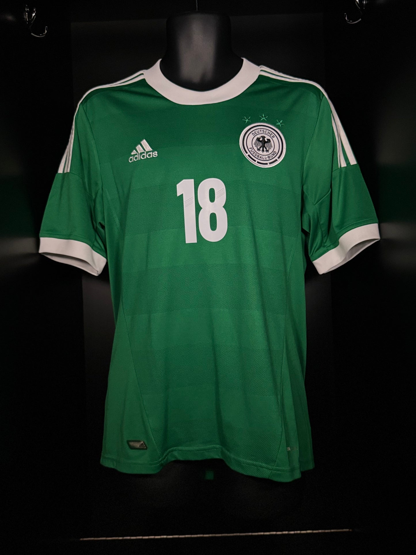2012-2013 Germany Kroos AWAY Kit Soccer Jersey Shirt adidas Medium Authentic