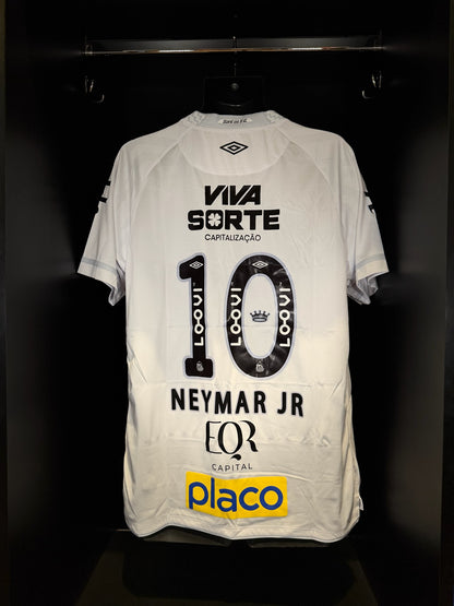 2025-2026 Santos Neymar Jr. HOME Kit Soccer Jersey Football Shirt Umbro Large Authentic
