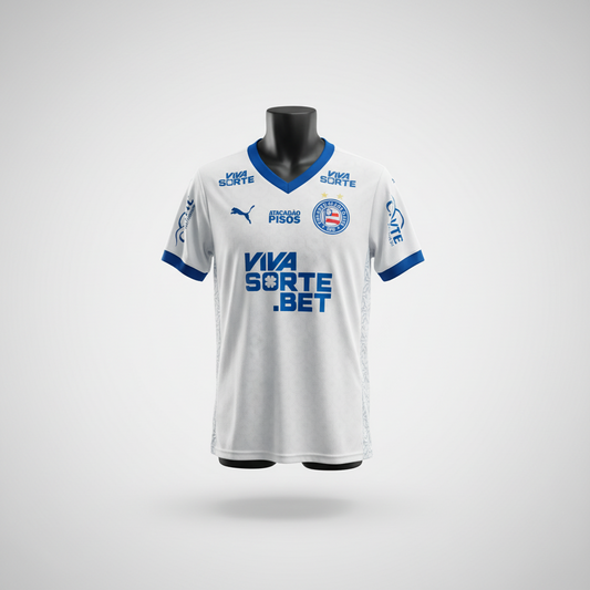 2025-2026 Esporte Clube Bahia E. Ribeiro HOME Kit Soccer Jersey Football Shirt Puma Medium Authentic