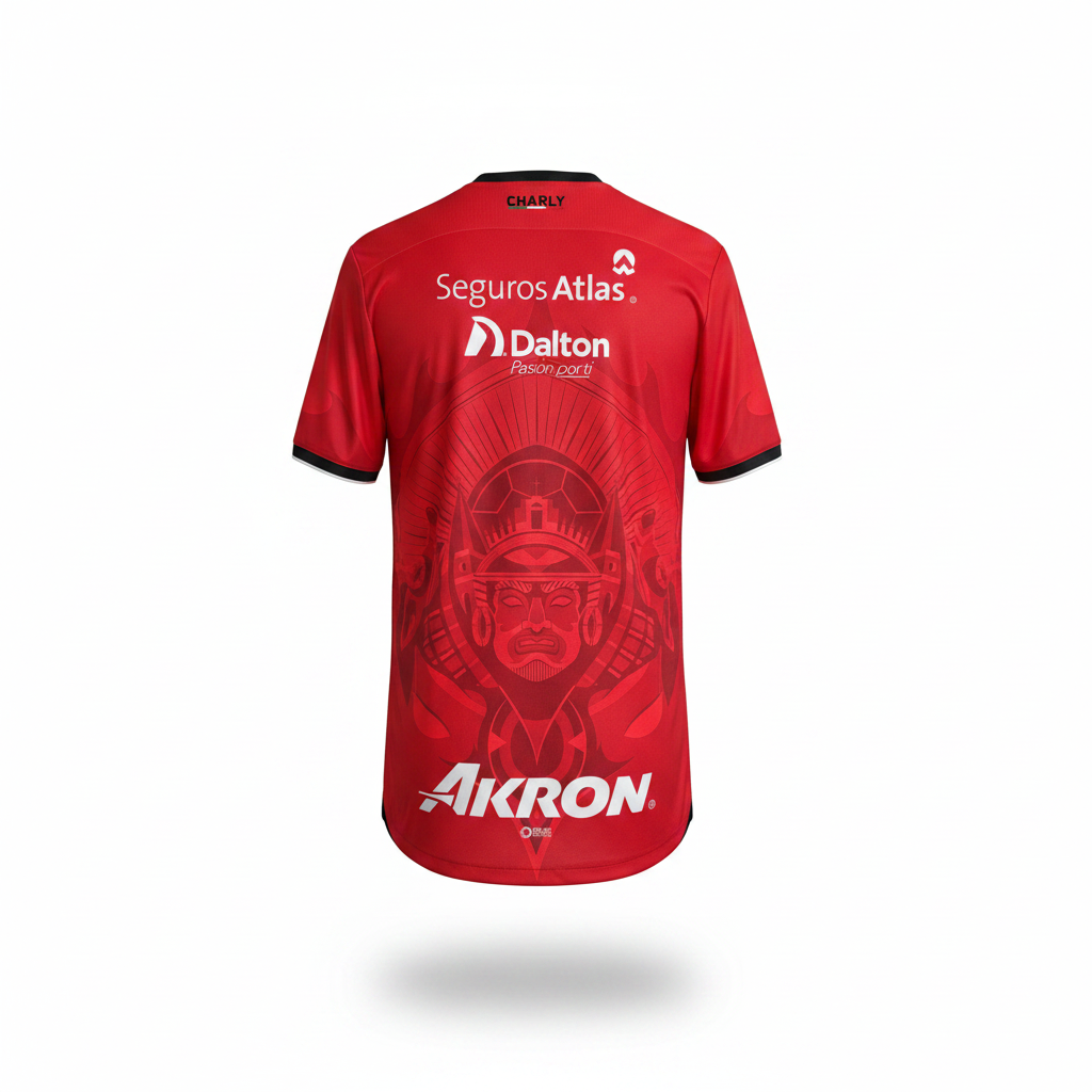 2024-2025 Atlas THIRD Kit Soccer Jersey Football Shirt Charly 2XL Authentic
