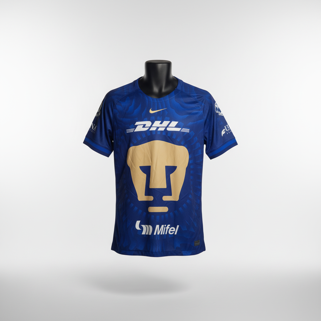 2025-2026 Pumas UNAM K.Navas AWAY Kit Soccer Jersey Football Shirt Nike Large Authentic