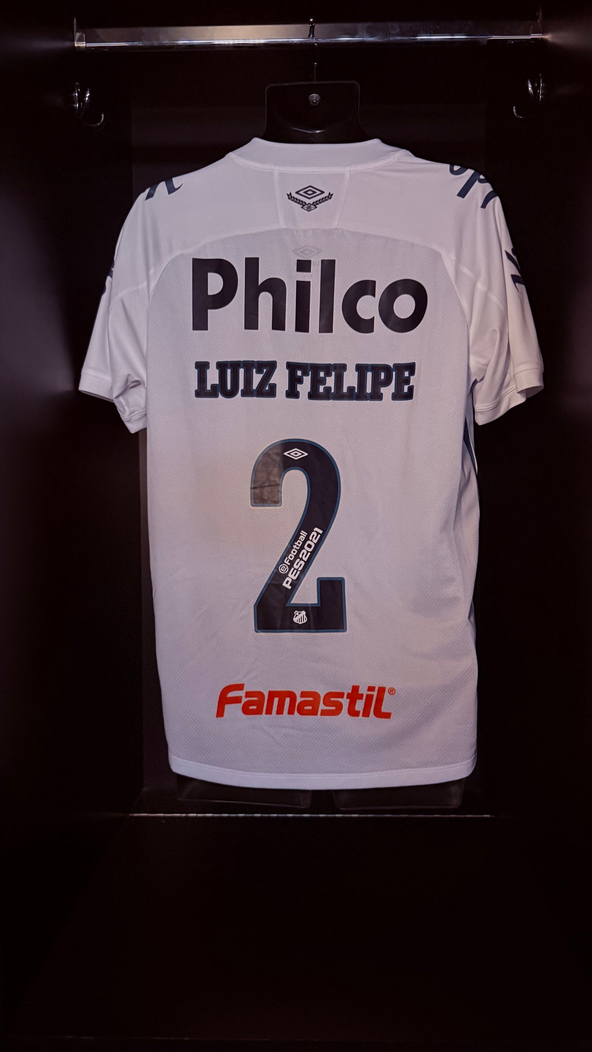 2020-2021 Santos HOME "Fortnite" Kit Soccer Jersey Football Shirt Umbro Medium Authentic