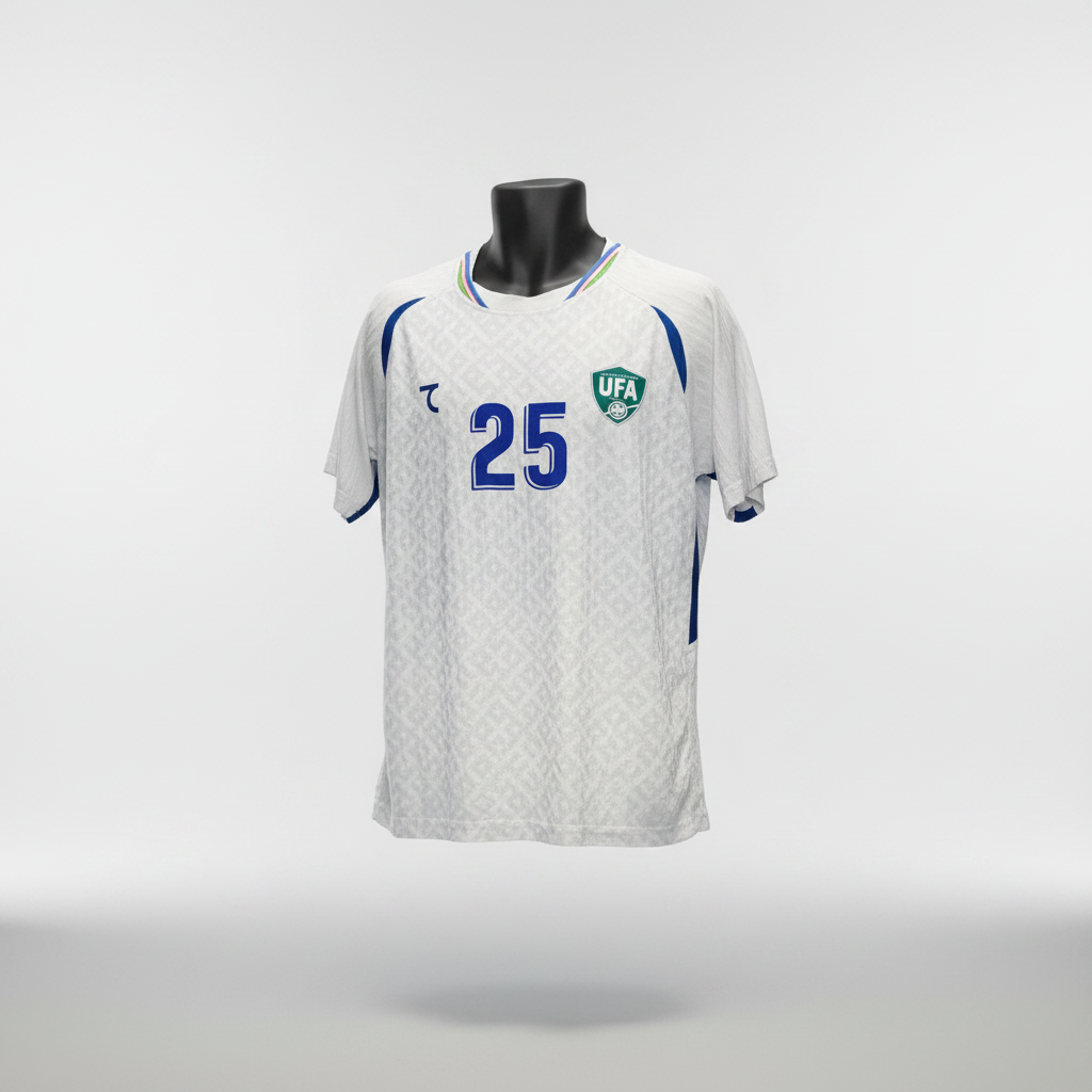 2025-2026 Uzbekistan AWAY Kit Soccer Jersey Football Shirt Saber Medium Authentic