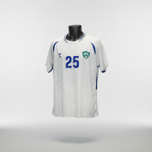 2025-2026 Uzbekistan AWAY Kit Soccer Jersey Football Shirt Saber Medium Authentic
