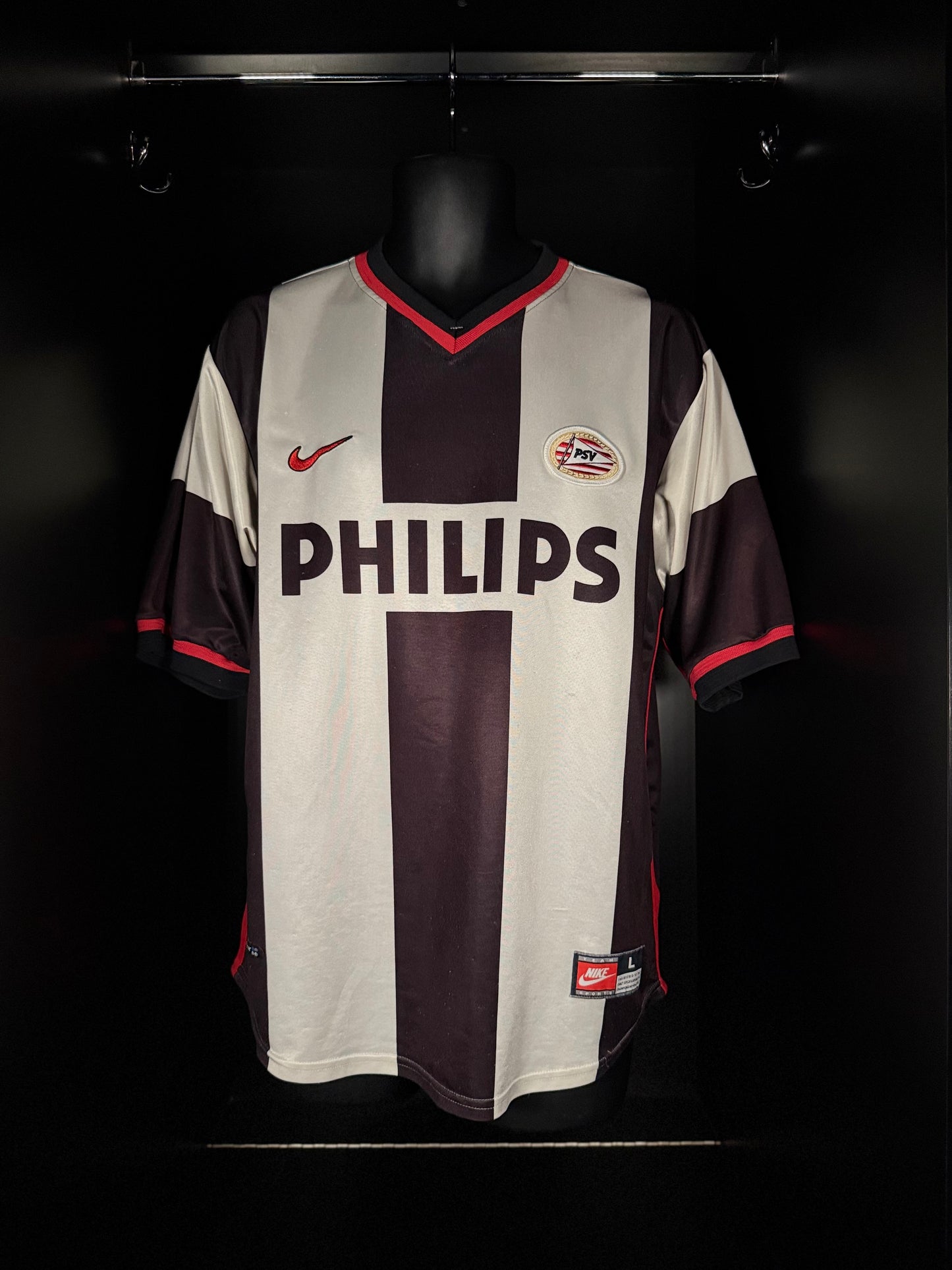 PSV Eindhoven v. Nistelrooij #8 - Nike- 1998/1999 - AWAY Kit