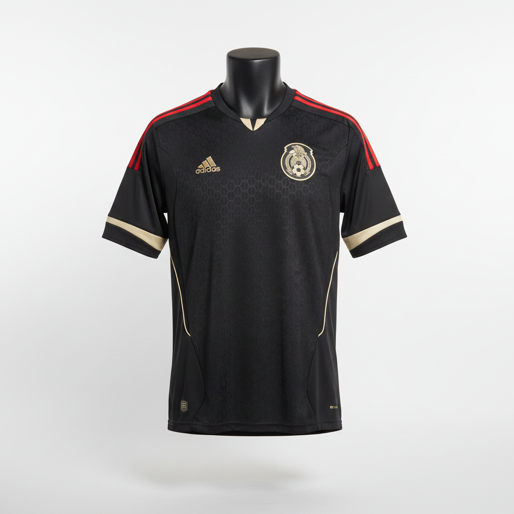 2011-2012 Mexico AWAY Kit Soccer Jersey Football Shirt adidas Medium Authentic
