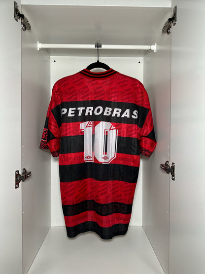 Flamengo #10 - Umbro - 1995/1996 - HOME Centenary Kit