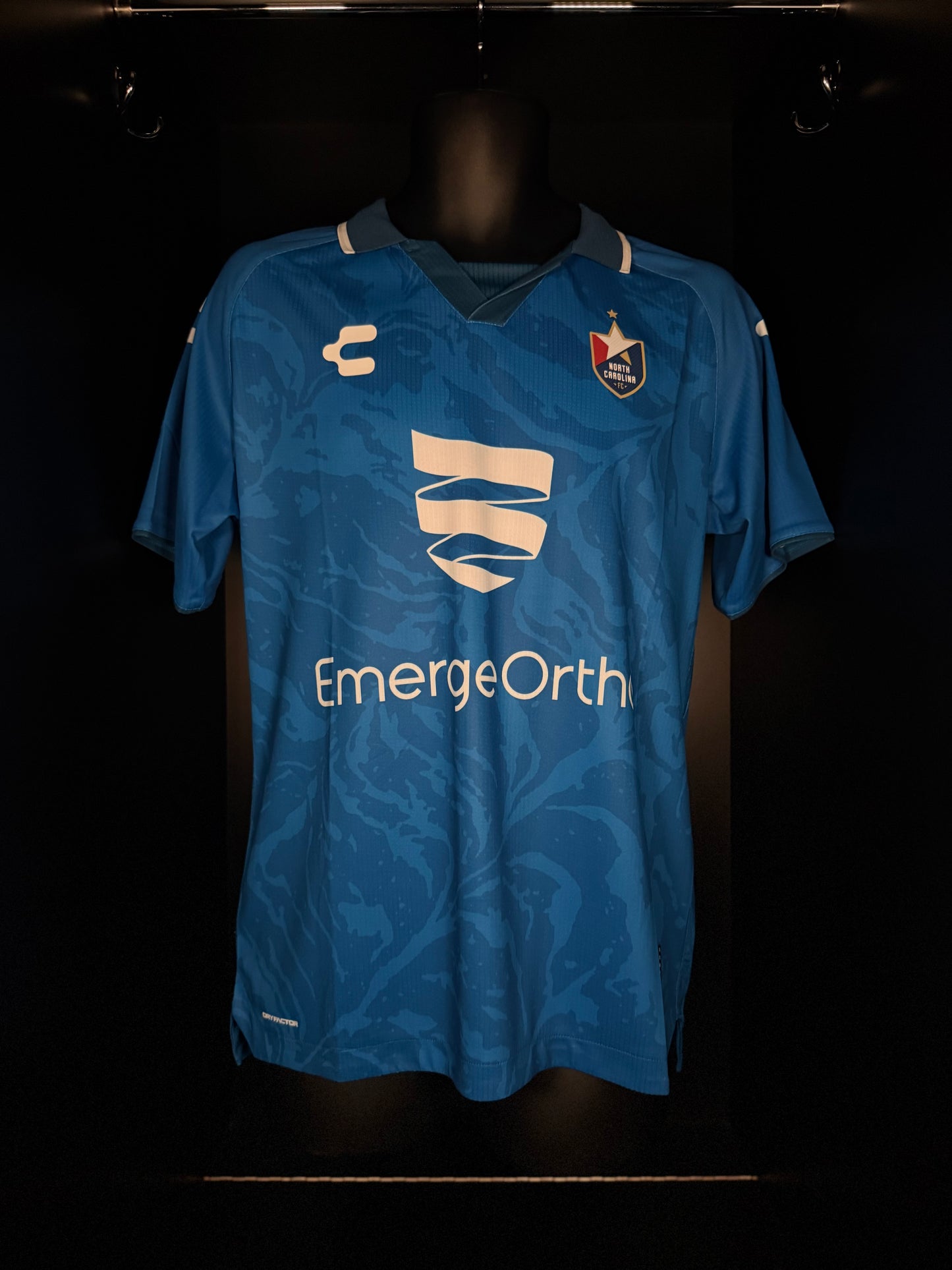 2025-2026 North Carolina Conway HOME Kit Soccer Jersey Shirt Charly Medium Authentic