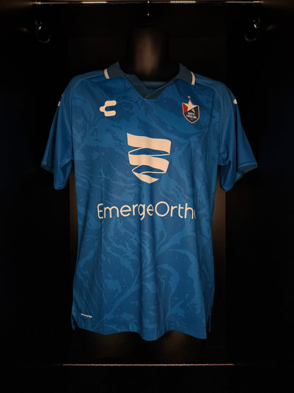 2025-2026 North Carolina Conway HOME Kit Soccer Jersey Shirt Charly Medium Authentic